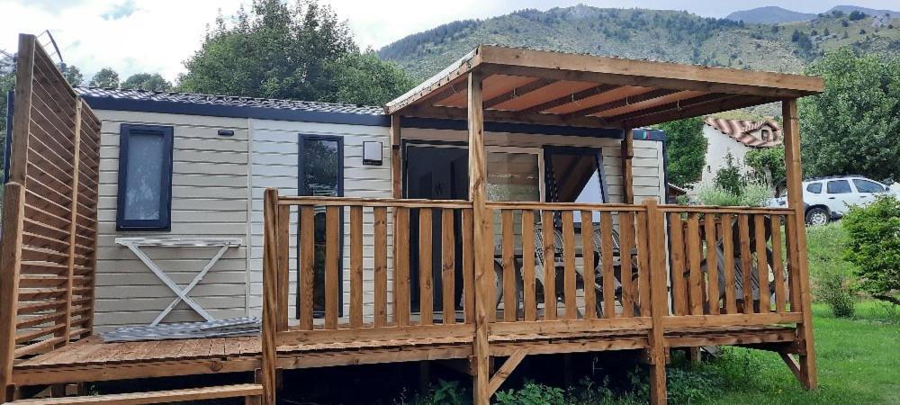 Camping Les Auches Ancelle Eksteriør billede