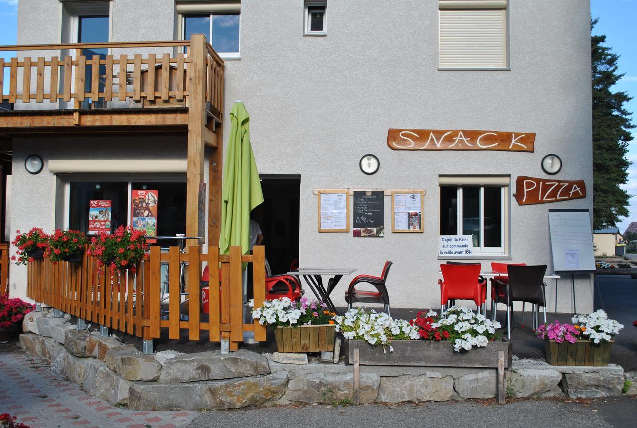Camping Les Auches Ancelle Eksteriør billede